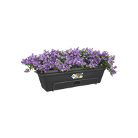 green basics balkonkasten allin1 50cm living schwarz